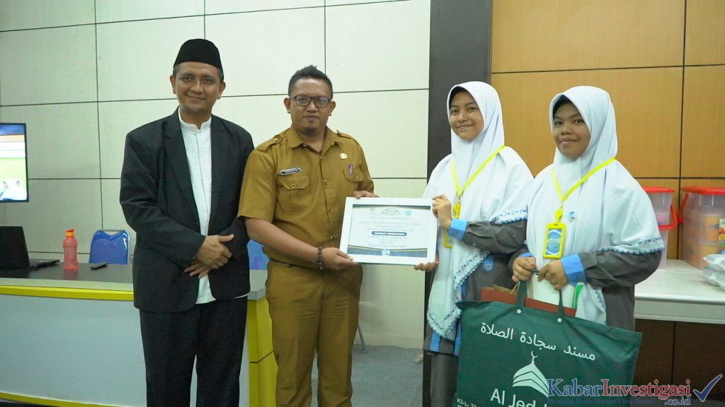 Pondok Modern Al-Imtinan Putri Selenggarakan Pengembangan Wawasan Media Di Studio GITU Dismokimfo Pres Inhil