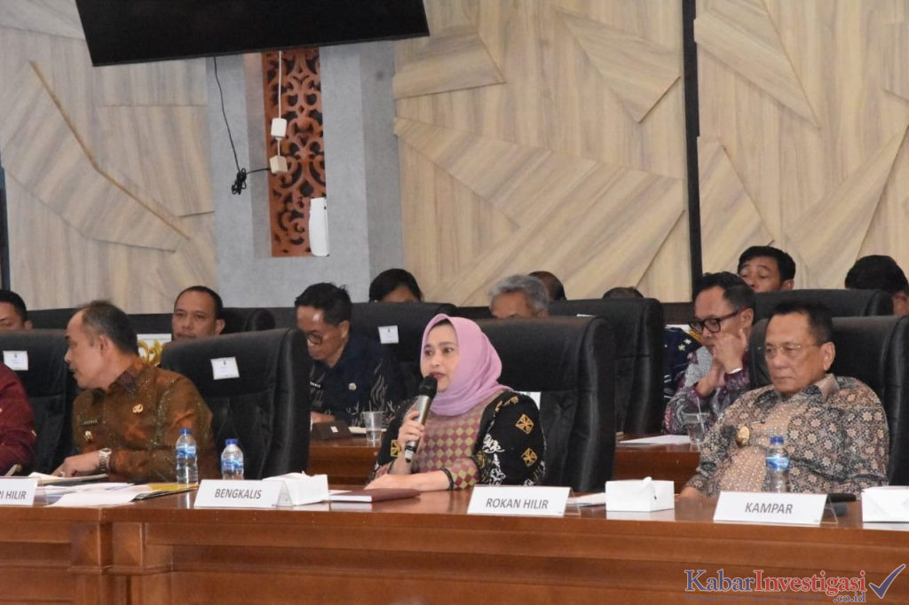 Bupati Kasmarni Ikuti Rakor Perencanaan Pembangunan Se-Riau