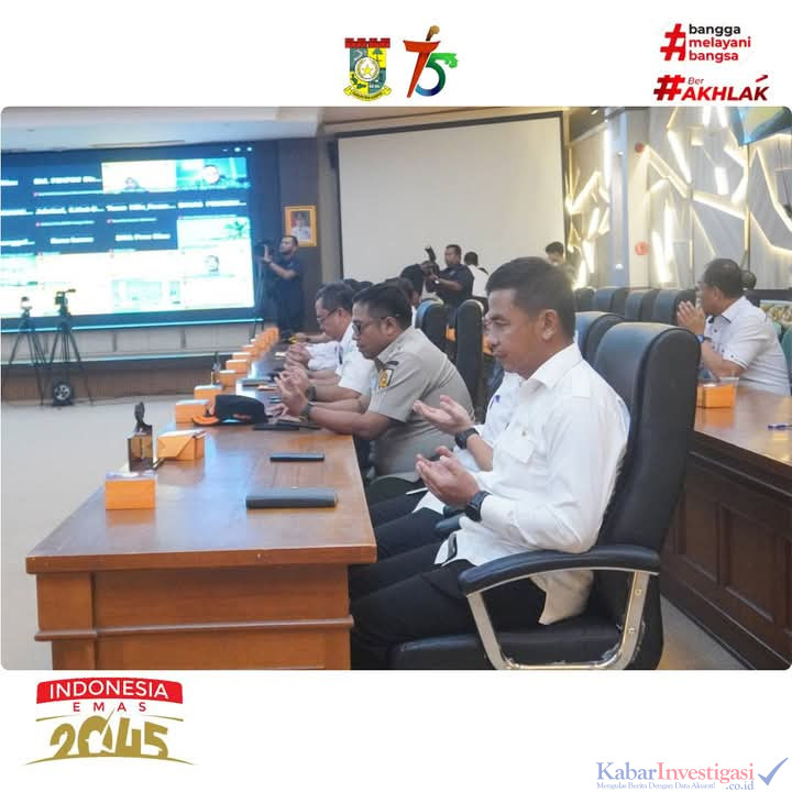 Bupati Kampar Ikuti Konferensi Pers Prediksi Musim Kemarau 2025 Bersama Pemprov Riau dan BMKG