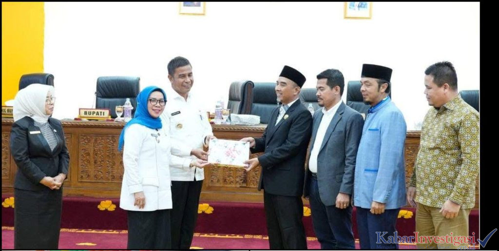 DPRD Kampar Rapat Paripurna LKPJ Tahun Anggaran 2024