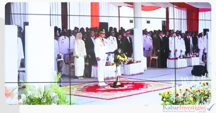 Wakil Bupati Labuhanbatu, H. Jamri ST, ikuti upacara Hari Otonomi Daerah ke XXIX Tahun 2025