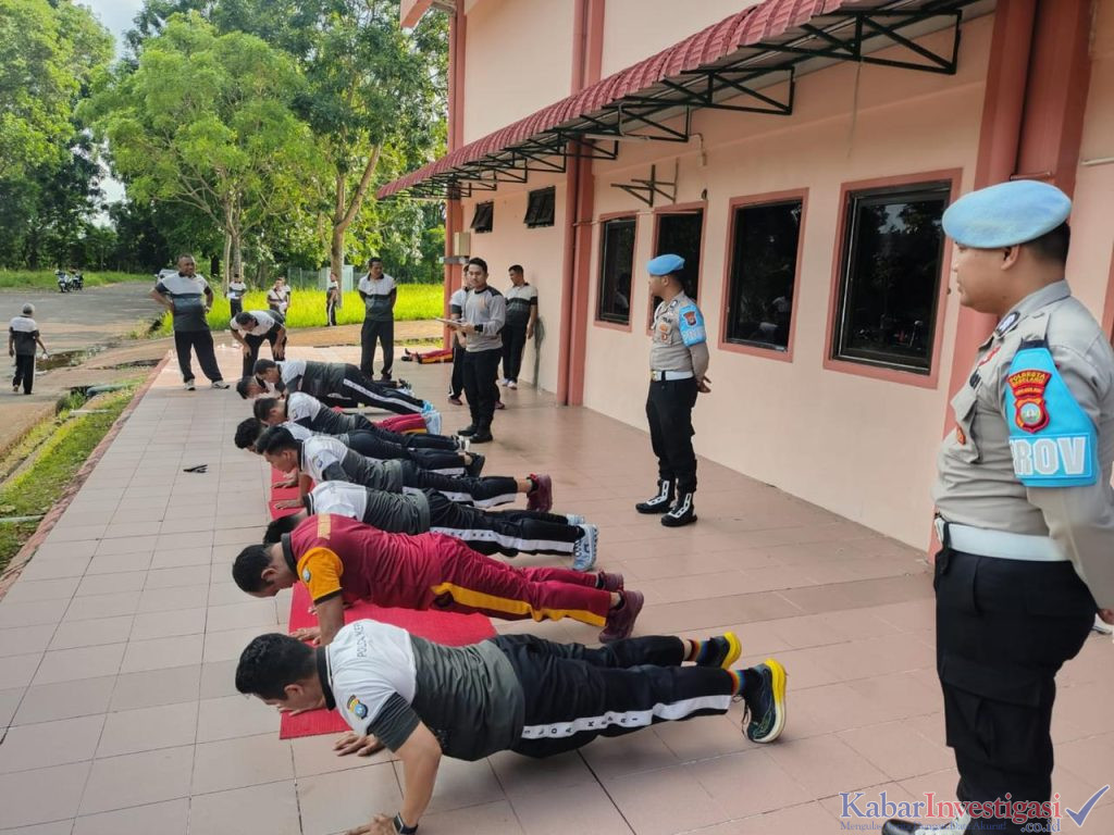 Polresta Barelang Gelar Tes Kesamaptaan Jasmani Semester I Tahun 2025