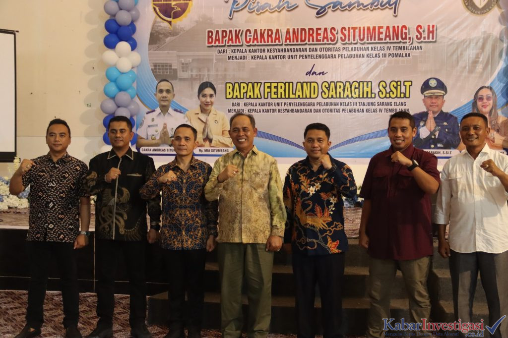 Pisah Sambut Kepala KSOP Tembilahan, Bupati Harap Sinergitas Dalam Memajukan Kemaritiman
