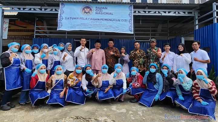 Pastikan Kesiapan Program Makan Bergizi Gratis, Bupati Tanjab Barat Tinjau Dapur SPPG Yayasan Prabu Center 08