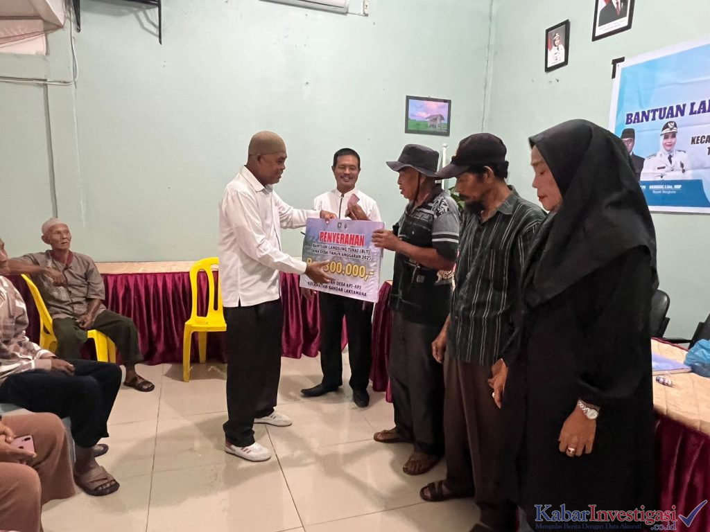Pemerintah Desa Api-Api Kembali Salurkan BLT Tahap II kepada 39 KPM