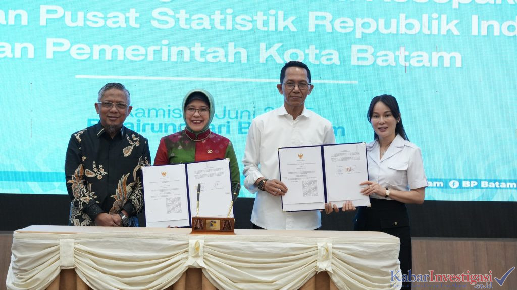 Langkah Konkret Sajikan Data Akurat, BP Batam-Pemko Teken MoU Dengan BPS RI