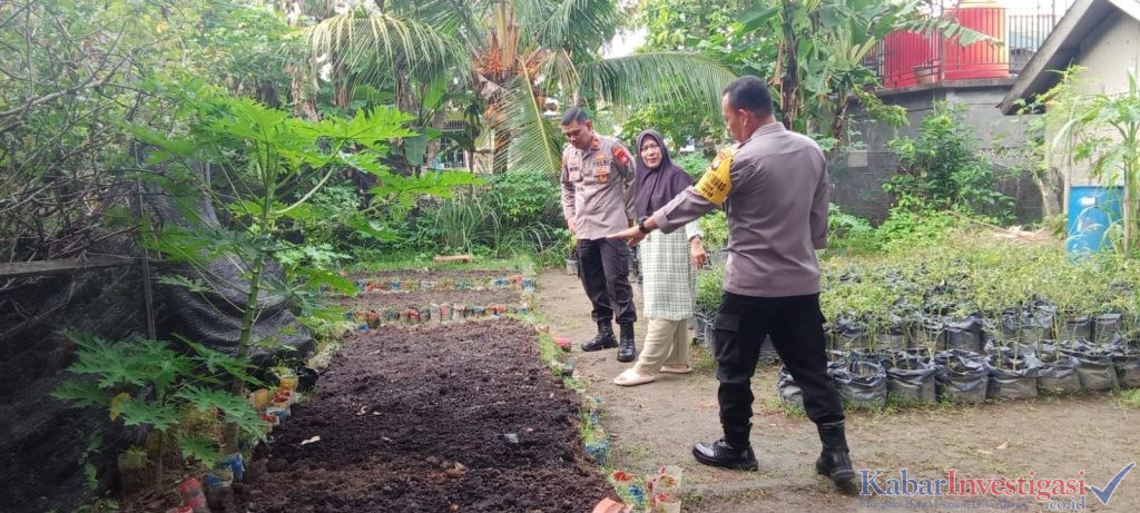 Bhabinkamtibmas Kelurahan Batu Merah Dukung Ketahanan Pangan Wujudkan Asta Cita Presiden Menuju Indonesia Emas
