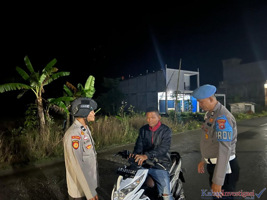 Polsek Keritang Giat Patroli KRYD, Ciptakan situasi Kamtibmas Tetap Kondusif