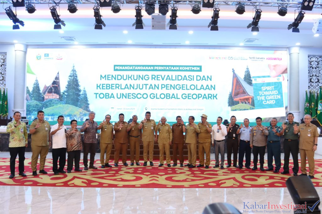 BUPATI SAMOSIR SIAP MENDUKUNG DENGAN KEBERADAAN GEOSITE YANG MASIH TERJAGA DAN TERAWAT