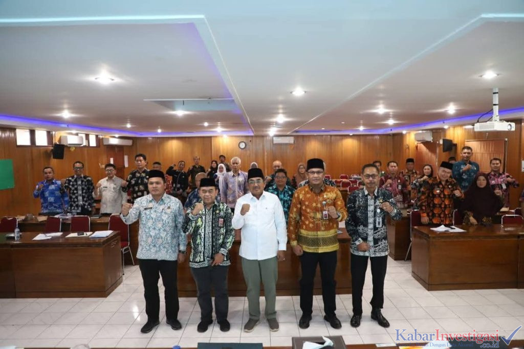 Bupati Anwar Sadat Hadiri Rapat Konsolidasi Satgas Pembentukan Koperasi Merah Putih Tanjab Barat