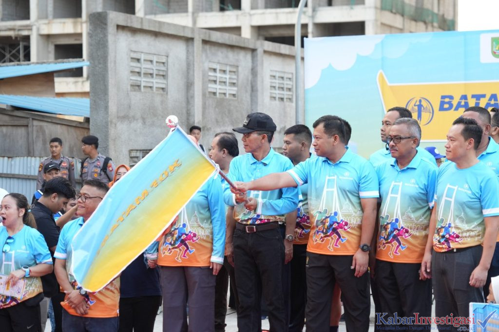 Kepala BP Batam Lepas Peserta Batam 10K, Event Lari dengan 1215 Peserta Nasional dan Internasional