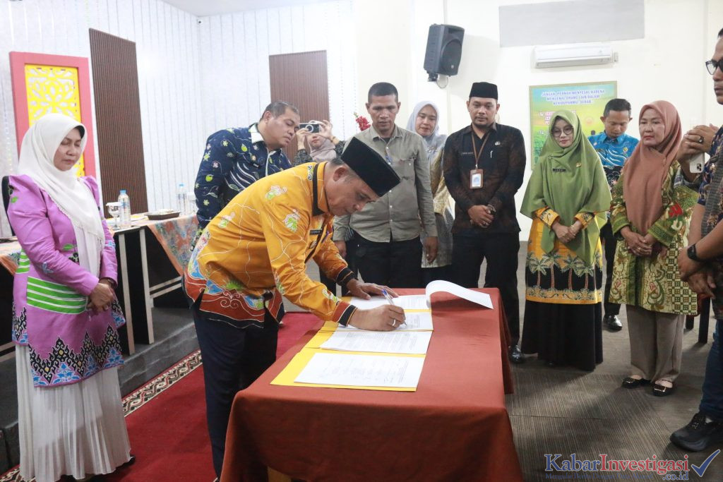 Pemkab Inhil dan PKK Komitmen Menanggulangi Stunting