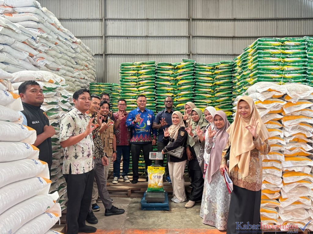 Polres Bengkalis Pastikan Ketersediaan dan Stabilitas Harga Beras dengan Monitoring dan Pengecekan Stok