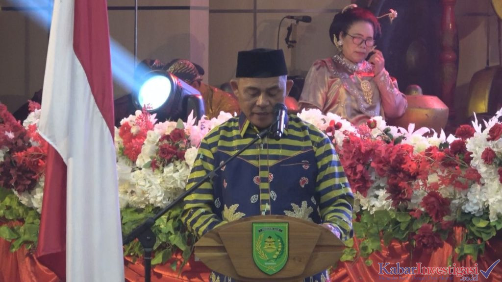 Malam Resepsi HUT RI Ke-80, Bupati Inhil H. Herman Apresiasi Partisipasi Seluruh Pihak