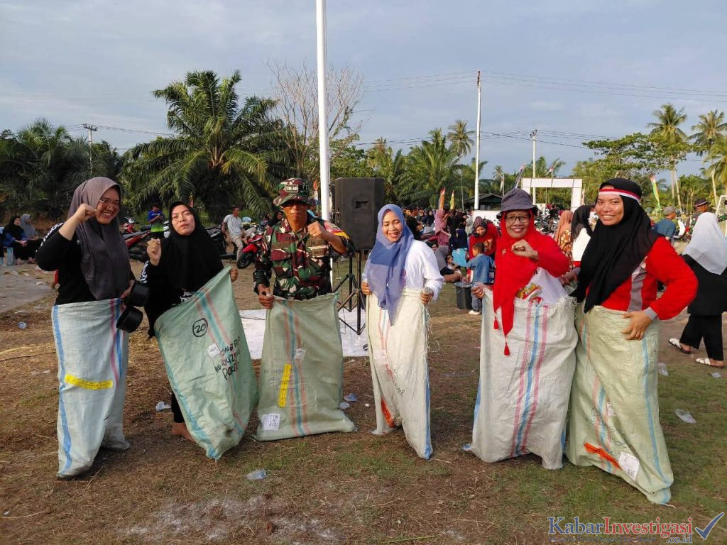 Pemdes Api-Api Gelar Pesta Rakyat Penuh Kebersamaan, Meriahkan HUT RI ke 80