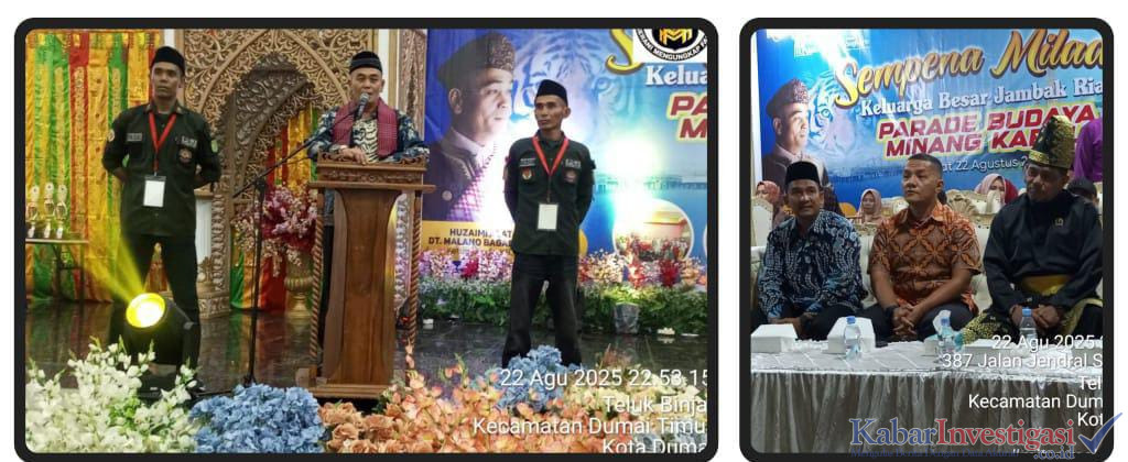 ” Parade Budaya Minangkabau ” Diadakan DPD KBJR Dumai Meriah Dan Sukses