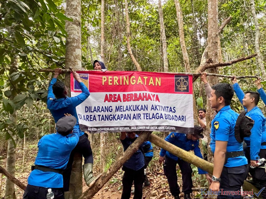 BP Batam Tutup Akaes Telaga Bidadari, Jaga Kualitas Air Baku Muka Kuning