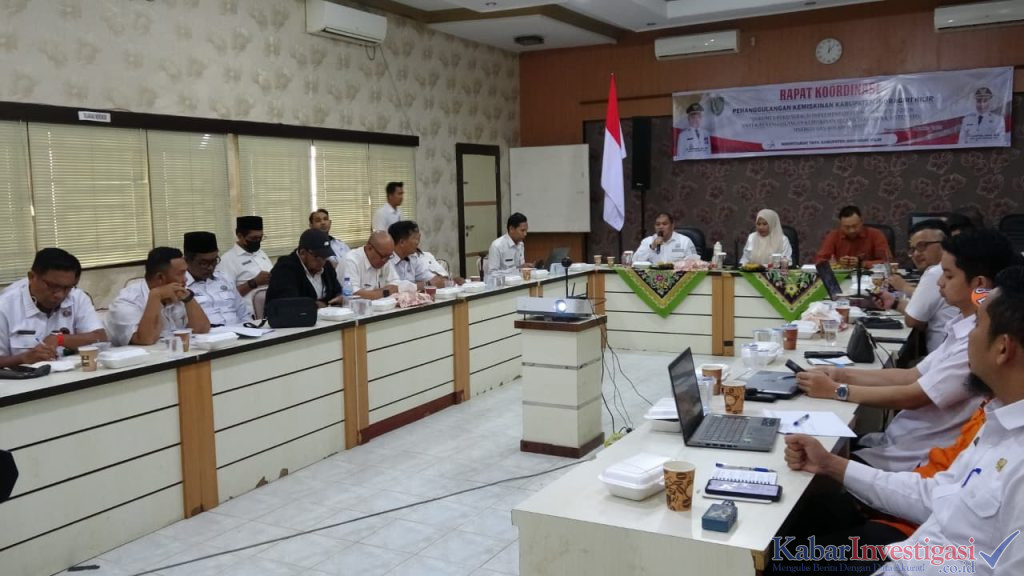Rapat Koordinasi Penanggulangan Kemiskinan Kabupaten Indragiri Hilir