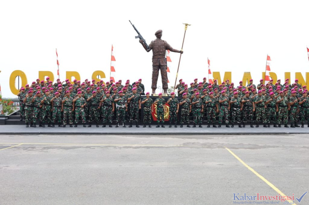 Kunjungan Kerja dan Pasmar 1 ke Satuan TNI AL Wilayah Sumatera Utara