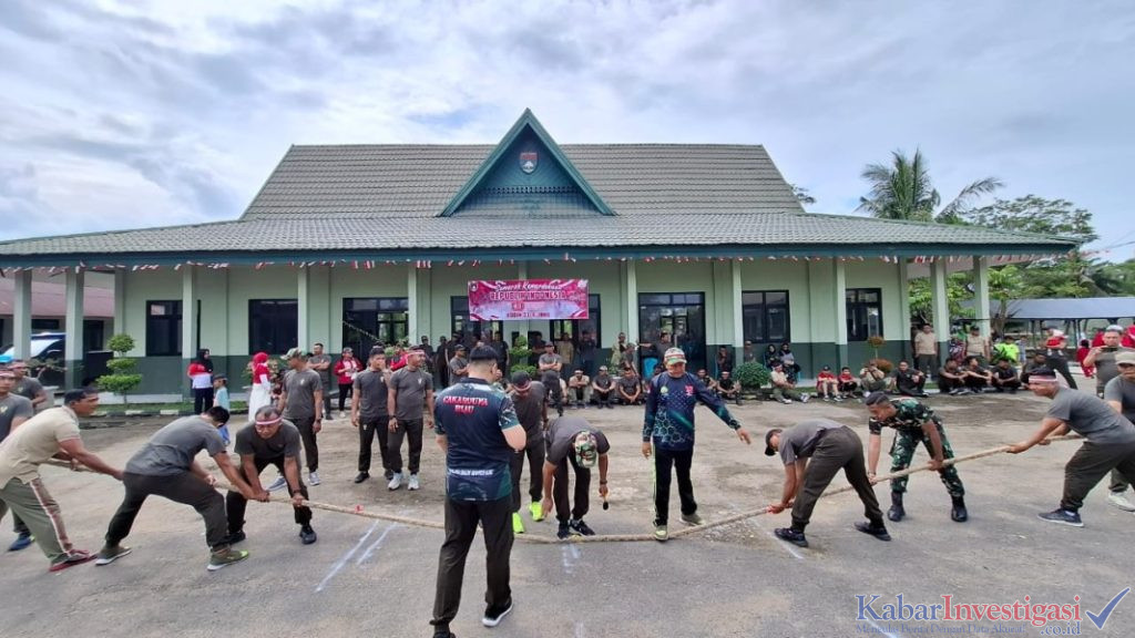 Kodim 0314/Inhil Gelar Berbagai Perlombaan Semarakkan HUT RI ke 80