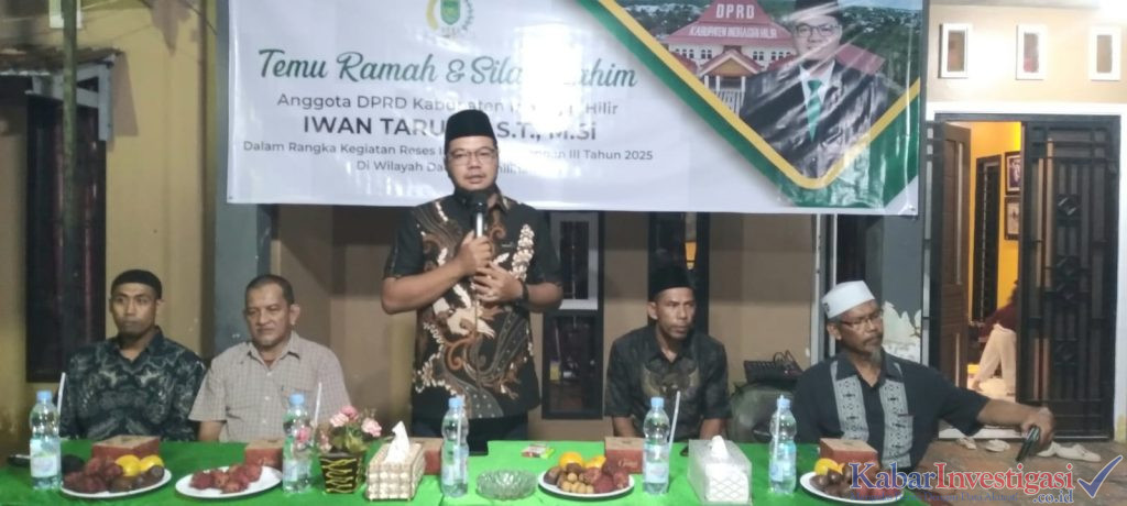Ketua DPRD Inhil Serap Aspirasi Warga Lewat Reses III di Jalan Raja Ali Haji, Tirta 1, Masyarakat Menyampaikan Perbaikan Infrastruktur dan Rehabilitasi Surau Almuklisin