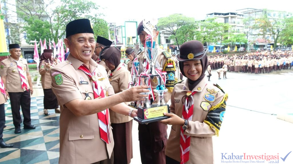 Hari Pramuka ke-64, Bupati Herman Tekankan Peran Pramuka Bangun Ketahanan Bangsa