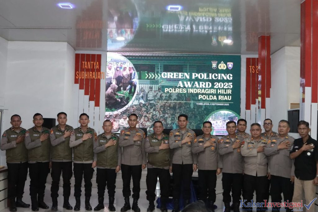 Polres Indragiri Hilir Siap Bersaing Raih Penghargaan Green Policing Award 2025