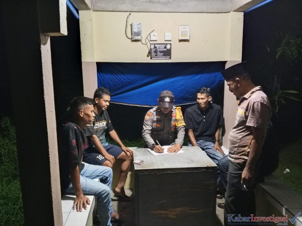 Polsek GAS Laksanakan Kunjungan ke Pos Satkamling, Perkuat Sinergi Polri dan Masyarakat