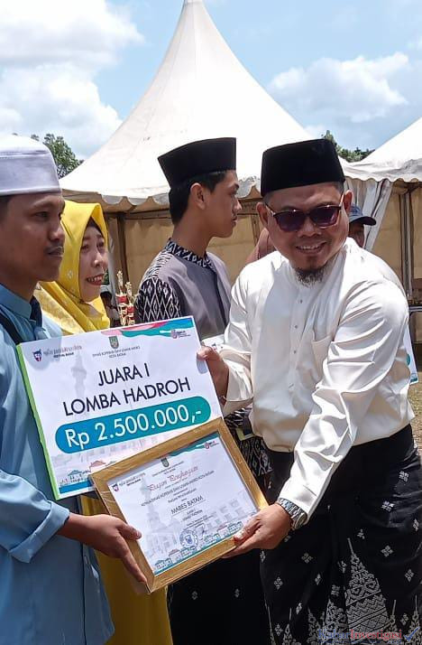 Dimeriahkan Lomba dan Bazar UMKM, Anggota DPRD Batam Muhammad Syafe’i Apresiasi Milad Masjid Sulthan Mahmud Riayat Syah