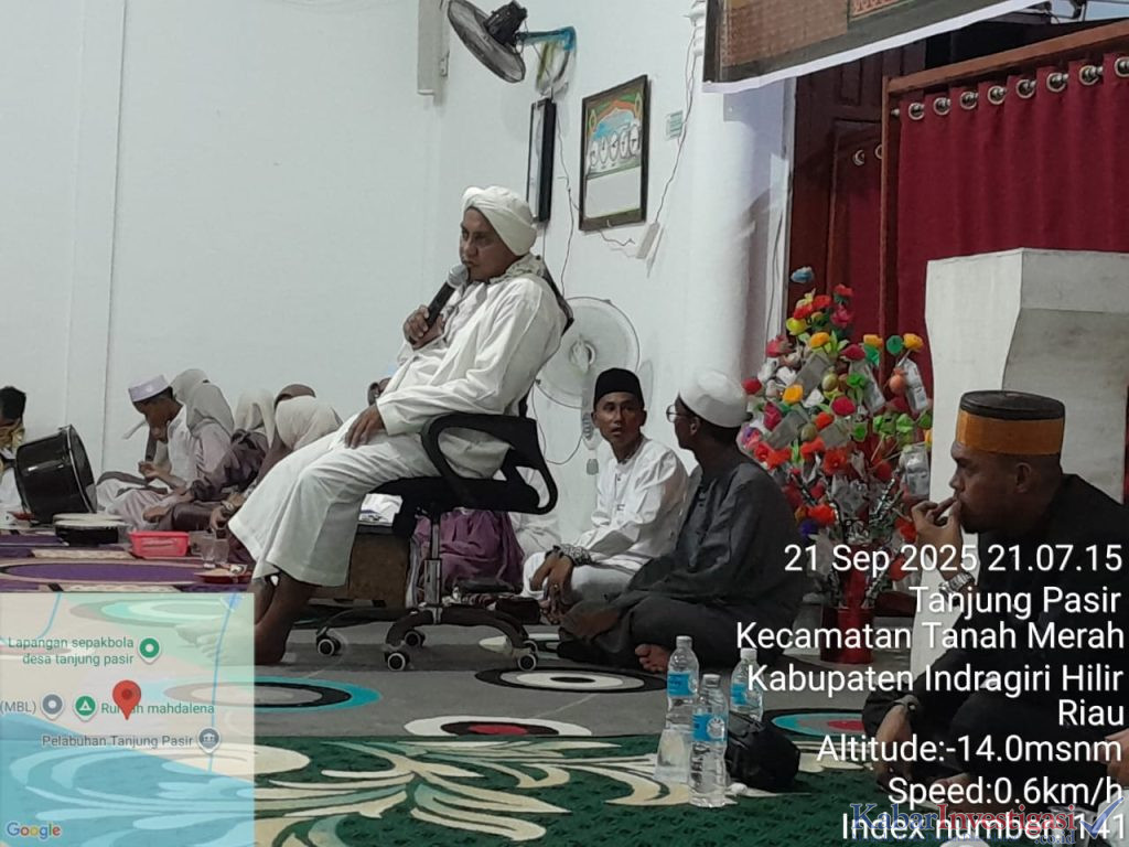 Peringatan Maulid Nabi Muhammad SAW 1447 H di Masjid Nurul Hidayah Desa Tanjung Pasir