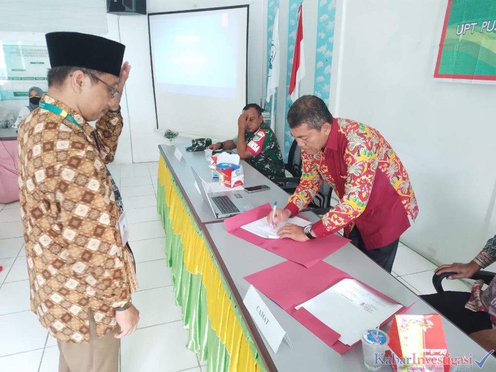 Perjanjian Kerjasama Antara UPT Puskesmas Kuala Enok dan KUA Kecamatan Tanah Merah