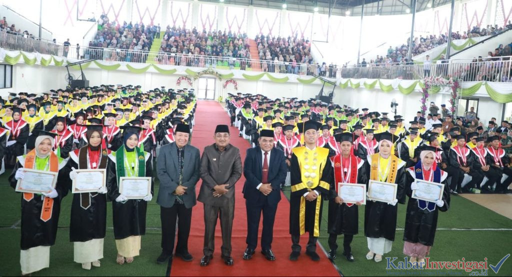 Bupati Anwar Sadat Hadiri Wisuda Angkatan XXI Institut Agama Islam An-Nadwah Kuala Tungkal
