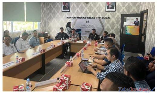 Bea Cukai Dumai Persiapkan Penerapan Penuh Aplikasi Deklarasi ” All Indonesia ” Dengan Tagline ” Simlity Your Arrival “