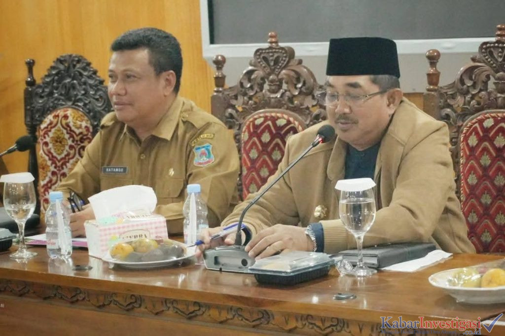 Bupati Anwar Sadat Pimpin Rapat Penyusunan RAPBD Tahun 2026
