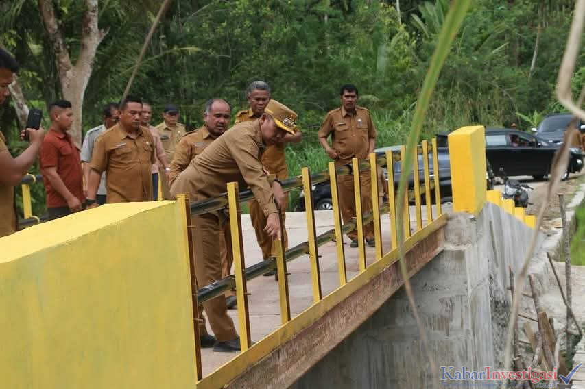 Bupati JTP Hutabarat Pastikan Masyarakat Kembali Beraktivitas dengan Aman, Pemkab Taput Terus Pulihkan Infrastruktur Pasca Bencana