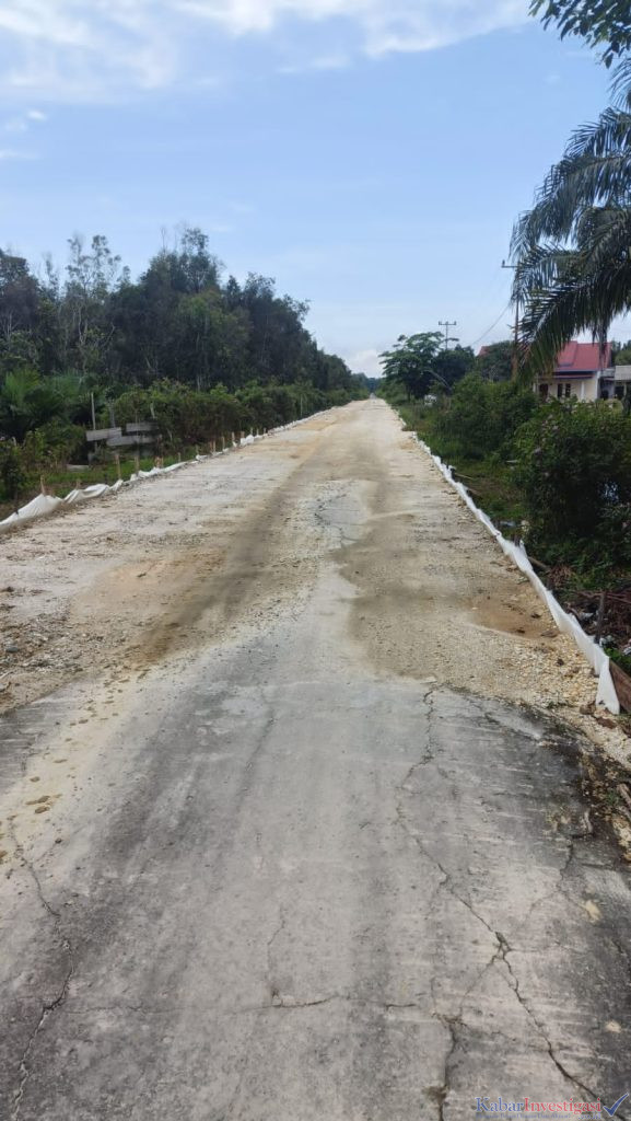 Temuan BPN ICI Riau Timbunan Jalan Bandes Siluman
