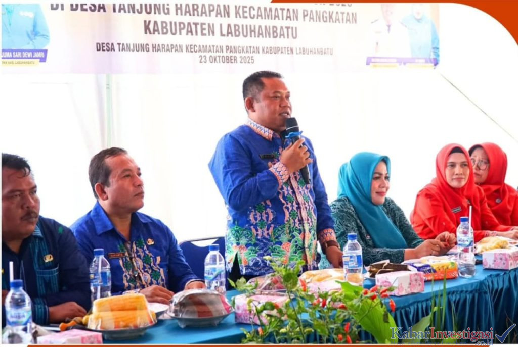 Wakil Bupati Labuhanbatu H. Jamri ST, giatan Evaluasi Desa/Kelurahan Pelaksanaan Lomba Pola Asuh Anak dan Remaja (PAAR)