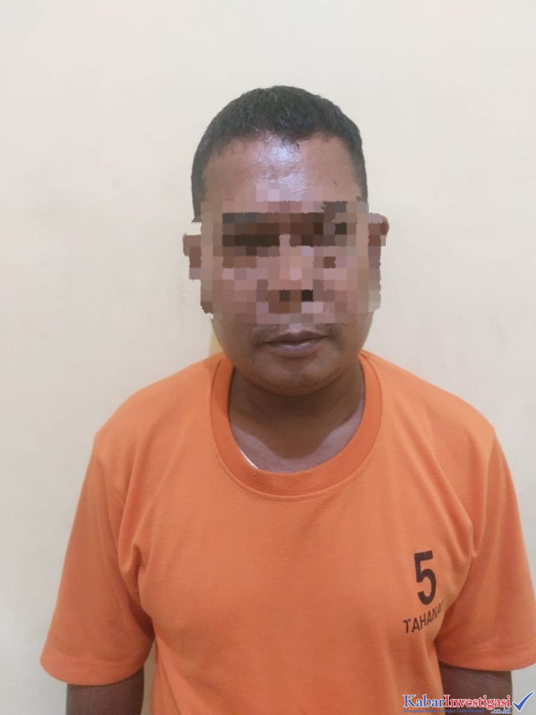 Polres Kuantan Singingi Amankan Empat Tersangka Kericuhan Operasi PETI di Desa Pulau Bayur Kecamatan Cerenti