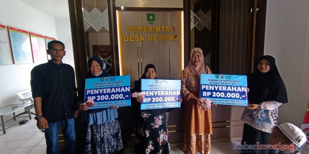 Desa Dompas Saluran BLT Tahap 2 Tahun 2025