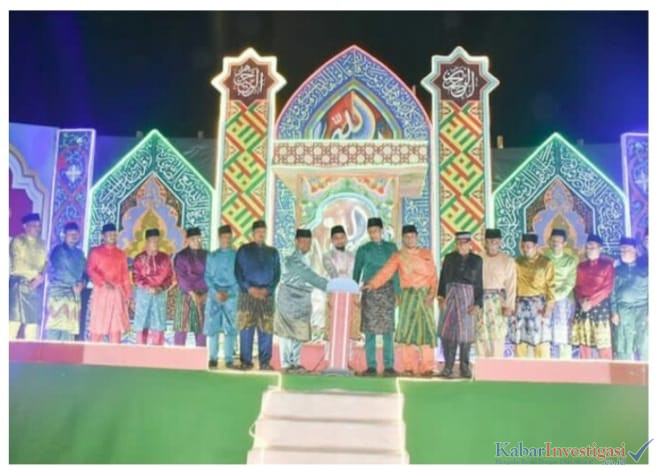 Malam Pembukaan MTQ ke-IX Tingkat desa pangkalan batang barat Resmi Di Buka PJ. Kades pangkalan batang barat