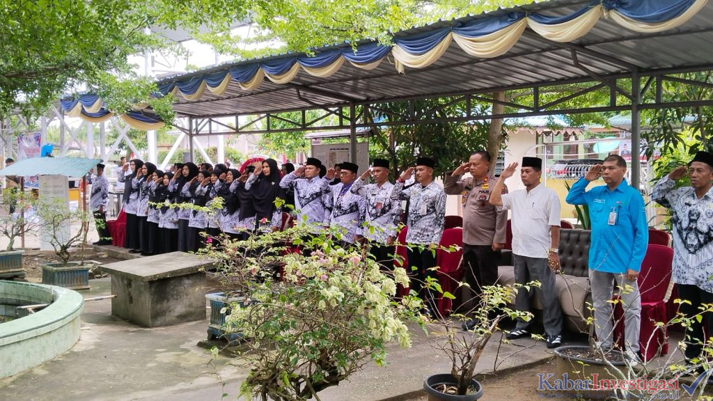Guru Kecamatan Bukit Batu Peringati Hari PGRI ke 80.