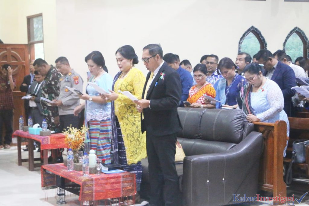 Bupati Tapanuli Utara Hadiri Natal Oikumene Kecamatan Pangaribuan, Ajak Masyarakat Perkuat Kepedulian dan Kebersamaan