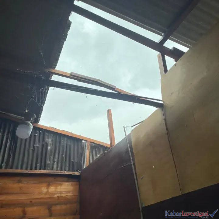 Banjir dan Puting Beliung Terjang Tarutung dan Sipoholon Taput