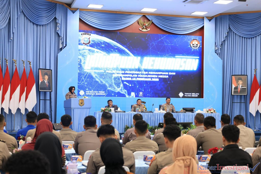 Polda Riau Gelar Pelatihan Peningkatan Kemampuan Kehumasan Tahun 2026