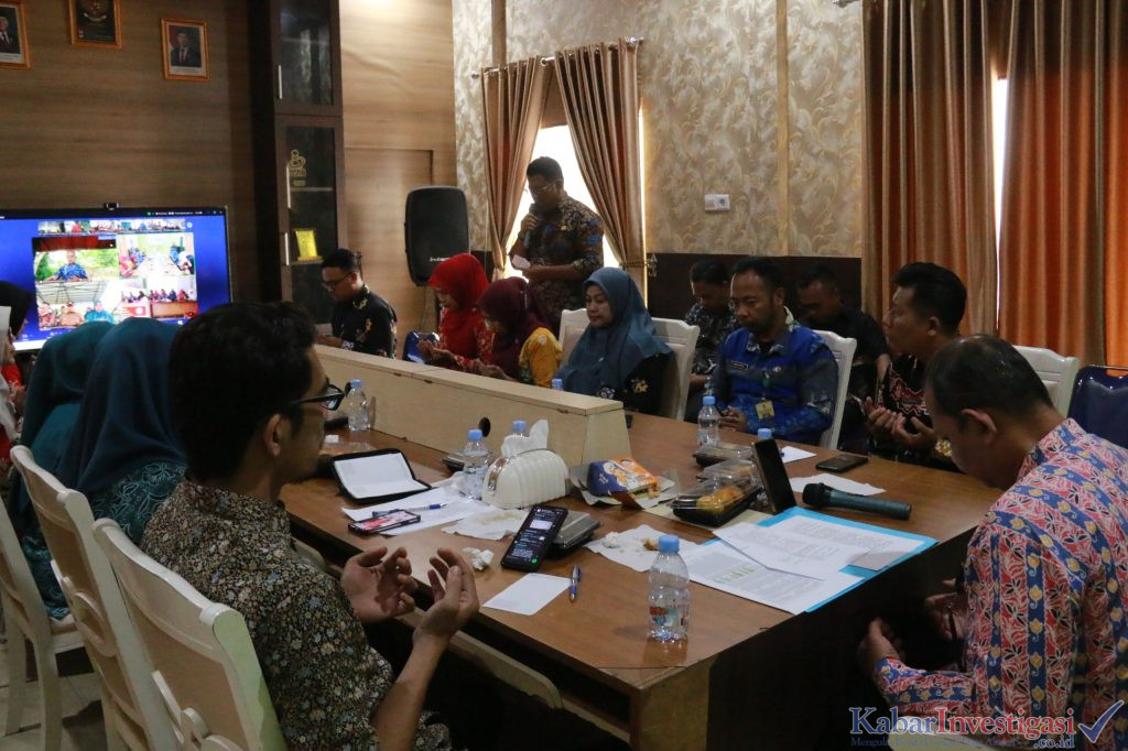 Bupati Inhil Ikuti Rakor Pengendalian Inflasi bersama Kemendagri