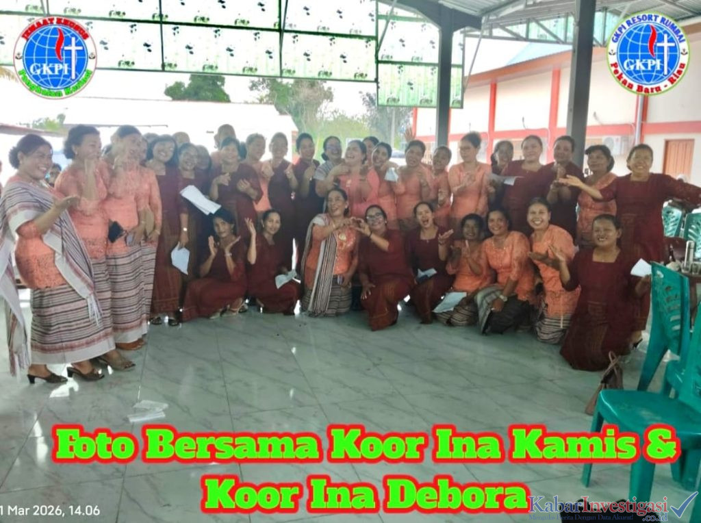 Menjalin Kunjungan Kasih Koor Ina Debora GKPI Resort Rumbai