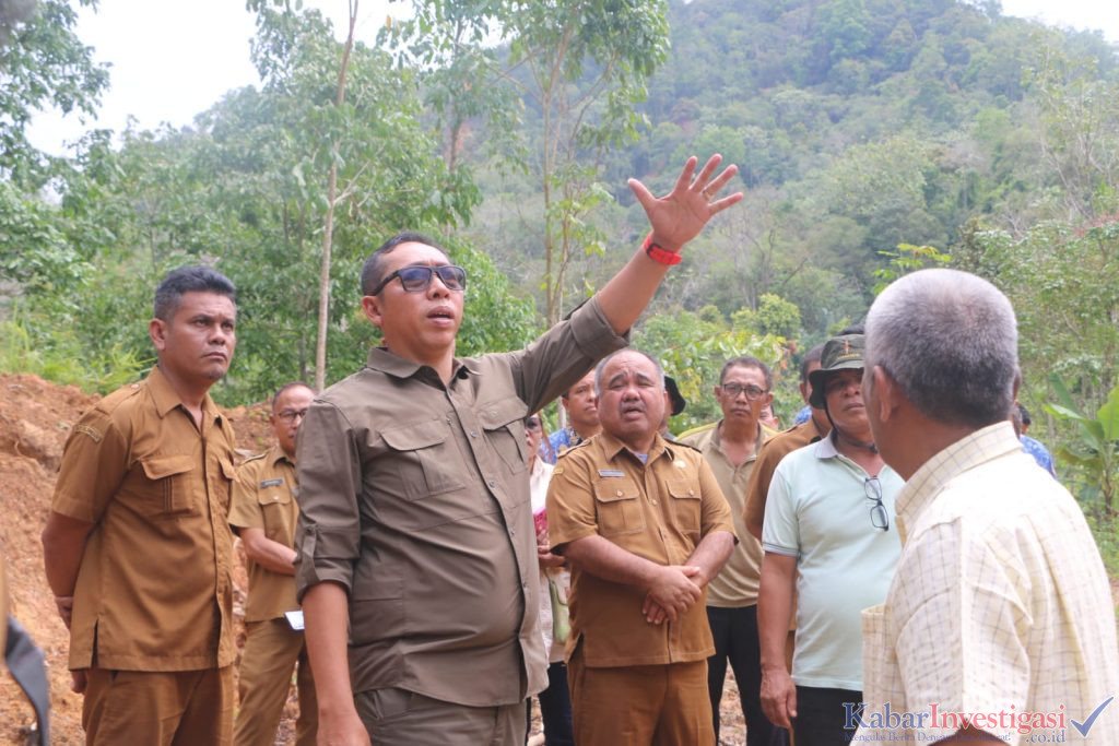 Akselerasi Pemulihan Pascabencana: Bupati Taput Tinjau Huntara Sibalanga dan Siapkan Lahan Huntap di Pagaran Lambung I
