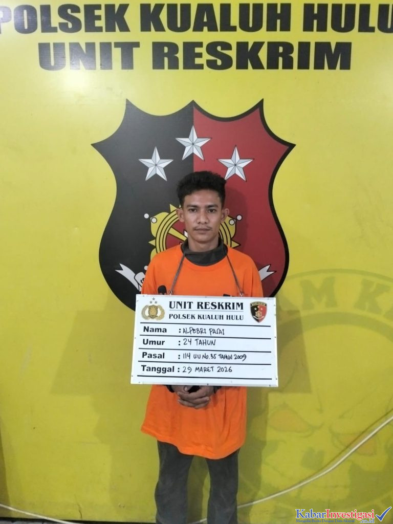 Polsek kualuh Hulu Ungkap Kasus Penyalahgunaan Narkotika