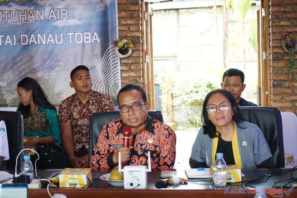 Kalak BPBD dan Kadis Kominfo Taput Ikuti Rapat Modifikasi Cuaca di Silangit