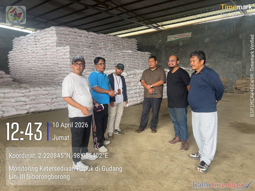 Alokasi Pupuk Subsidi Tahun 2026 di Taput Sesuai e-RDKK Sebanyak 43 Ribu Ton